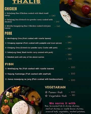 Bodo Ising menu 