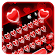 Thème de clavier Red Balloon Hearts icon