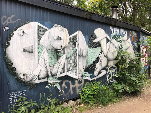 Freetown Christiania Copenhagen Denmark 2019