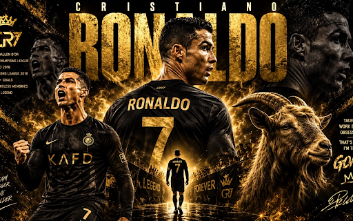 CR7 Ronaldo Kingdom of the GOAT Live Wallpaper screenshot 1