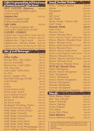 Nashik Coffee House menu 1