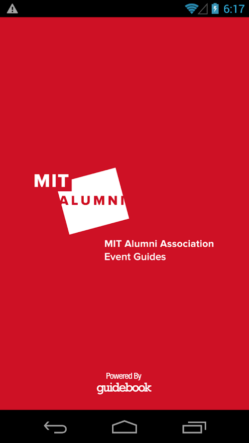 Android application MIT Alumni Association Events screenshort