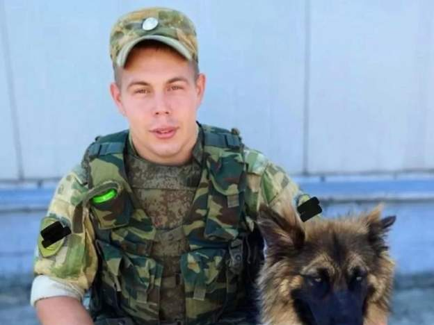 Sgt Yevgeny Dudin of the Russian National Guard died in the battle for Hostomel airport, his mother said