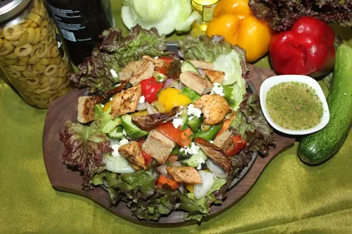 Chicken And Feta Cheese Grilled Salad