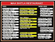 Maa Shitala Restaurant & Parantha Point menu 3