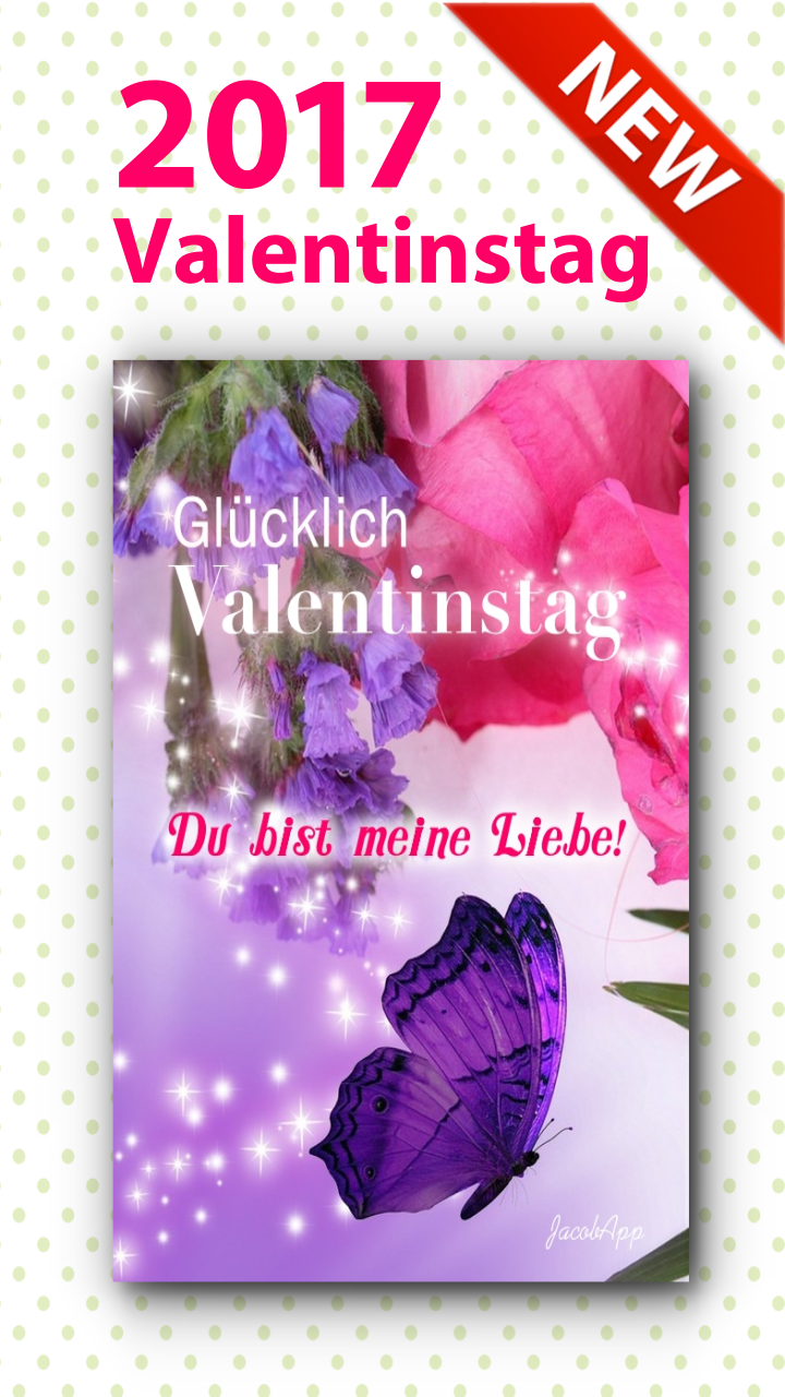 Valentinstag Grußkarte 2017 Screen 2