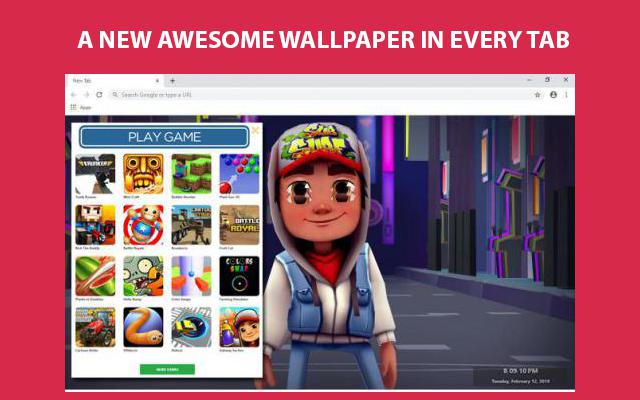 Subway Surfers New Tab HD