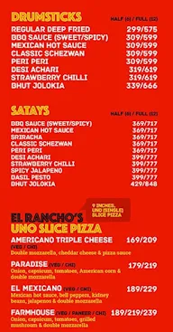 El Rancho menu 3