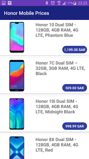 Latest Mobile Prices In Saudi Arabia