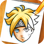 Cover Image of Download How To Draw Naru 1.0 APK