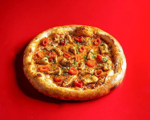 Butter Chicken Pizza[ Hand Tossed ]
