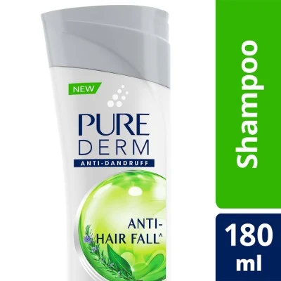 Pure Derm Anti-Hairfall Shampoo 180 Ml