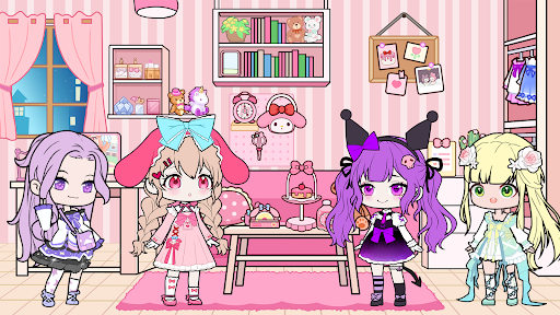 Screenshot YOYO Doll School life Dress up