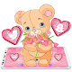 Teddy Bear Pink Launcher Theme Download on Windows