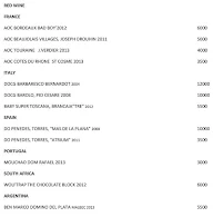 Sutra, The Lalit Ashok menu 2