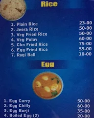 Naidu Biriyani Hut menu 6