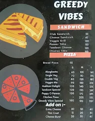 Greedy Vibes menu 4