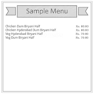 Nana Biryani House menu 1