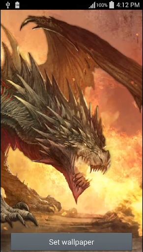 Red Dragon Live Wallpaper