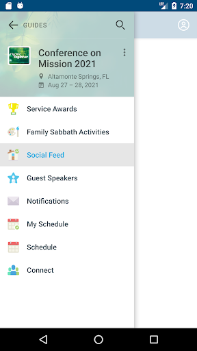 Screenshot AH Events
