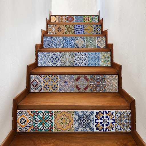 Title 2, Self-adhesive stairs stickers