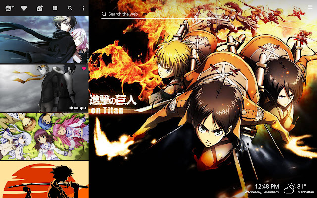 Anime Hd Wallpapers New Tab Theme