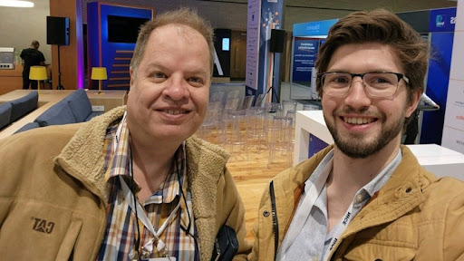 Dirko Hay, CEO of Decisioneering and Kyle van Antwerpen, Lead Data Engineer at Decisioneering, at CEM 2023.