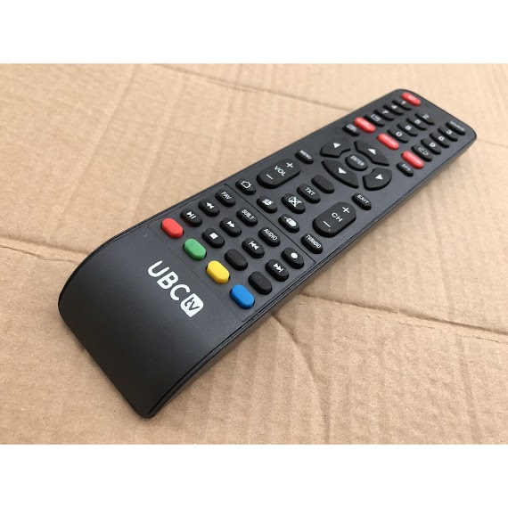 Ubc Mạng - Remote Điều Khiển Tivi Ubc Sanco Có Internet (Giống Mẫu Mới Dùng Được)