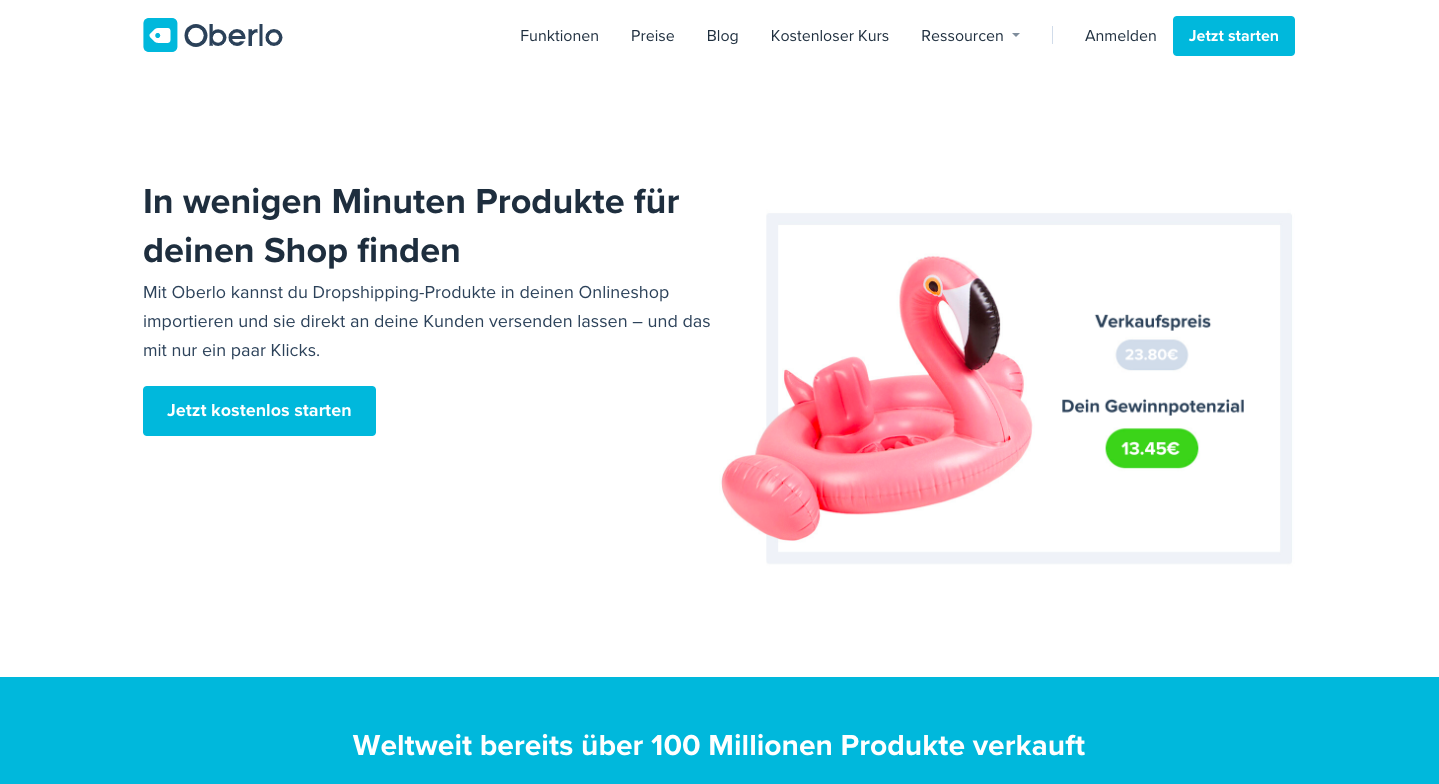 Oberlo für Shopify