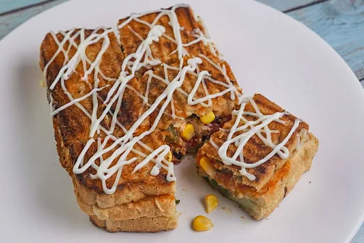 Veg Corn Grilled Sandwich [Big]