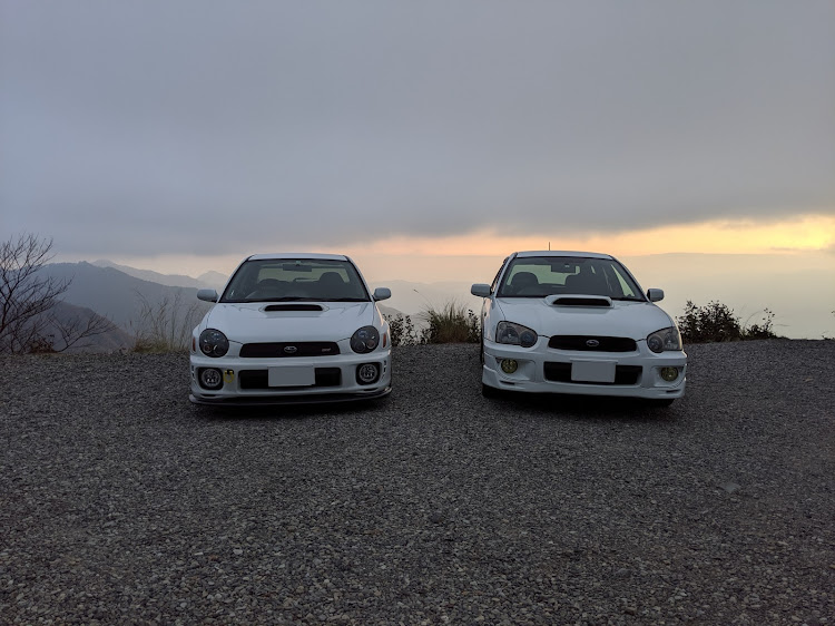 インプレッサ スポーツワゴンのツーリング・インプレッサWRXSTI・インプカップル・ドライブ・ドライブスポットに関するカスタム事例の投稿画像1枚目