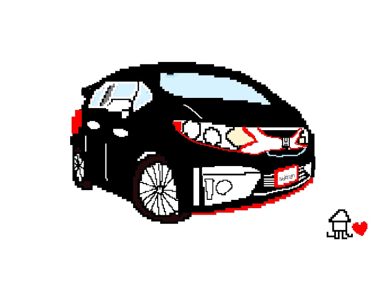 フィットの車のお絵描き・フィットに関するカスタム事例の投稿画像5枚目