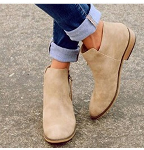 Title 1, British Style Martin Low Boots Comfortable and ...