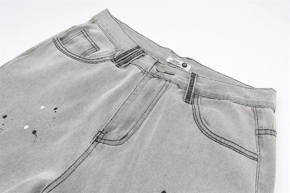 Title 7, Pantaloni uomo casual larghi a gamba dritta. Pe...