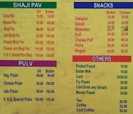 Vaibhav And Sonu Chinese Bhaji Pav Mall menu 1