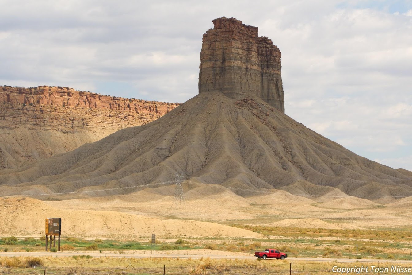 Op de grens van Colorado en Utah