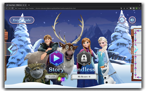 Frozen Rush - HTML5 Game