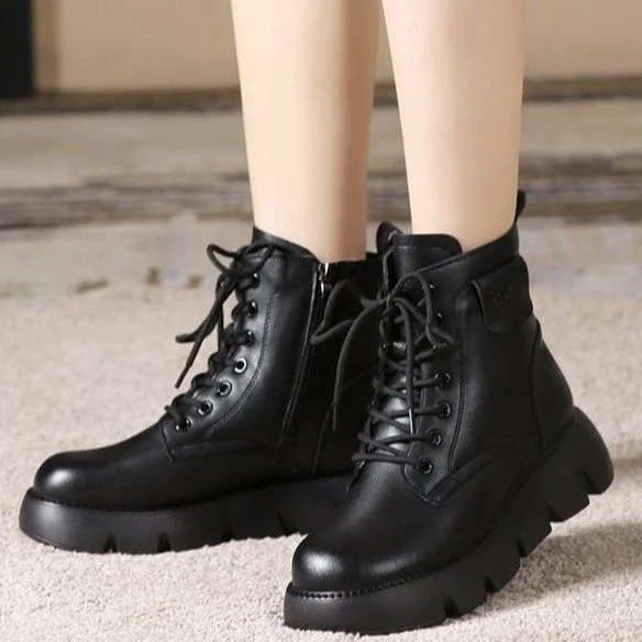 Botas de nieve de mujer con forro de piel sintética Invierno Suaves y Cálidas para un invierno confortable y elegante.
