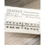 Mắc Cài Chỉnh Nha Bracket ( Edgewise - 022"Slot, Nhiều Loại Hooks)