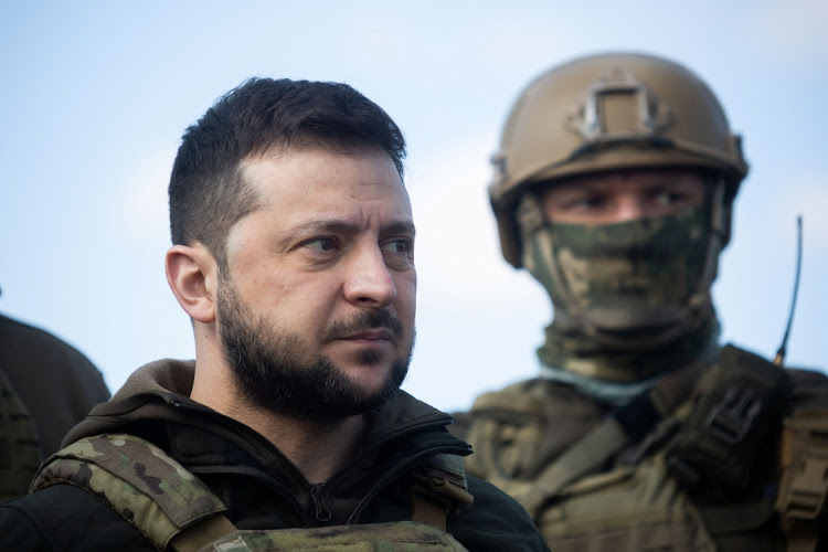 Ukrainian President Volodymyr Zelensky. Picture: UKRAINIAN PRESIDENTIAL PRESS SERVICE via REUTERS