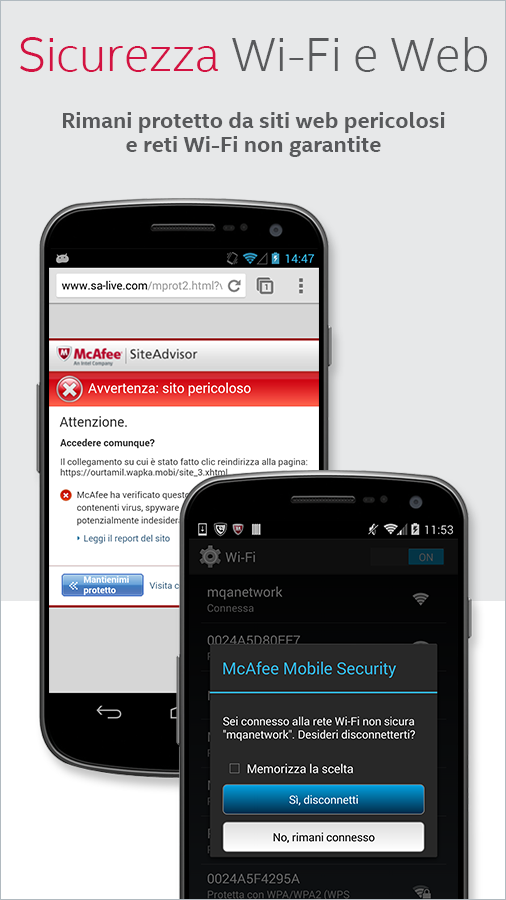 Mcafee android download