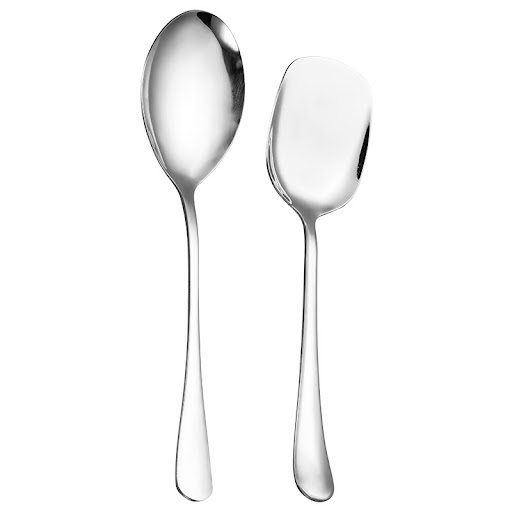 Title 2, Stainless Steel Spoon for Buffet Service