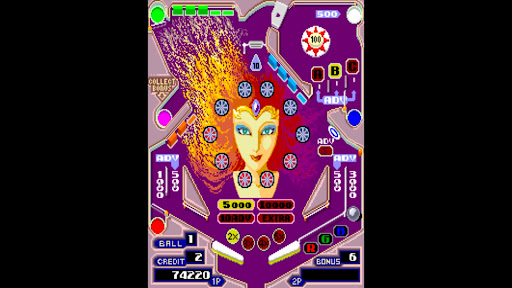 Pinball Action, arcade game