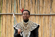 King Goodwill Zwelithini, seen here at his Enyokeni Palace in Nongoma, died in hospital in March at the age of 72.   