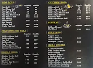 Kolkata Rolls menu 6