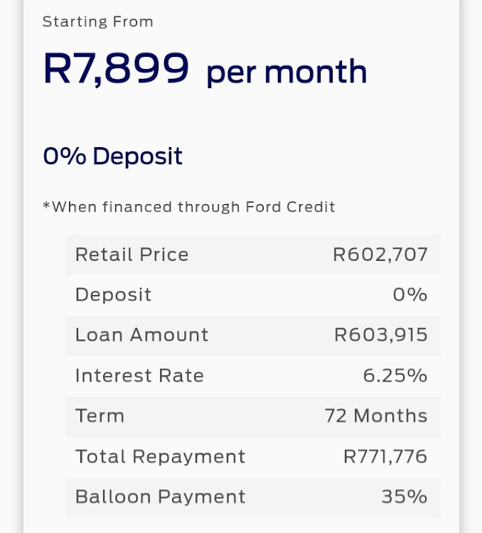 Look closely at the details of advertised instalment offers.