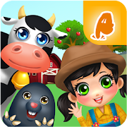 Farm Animals & Vegetables Fun Game for Kids  Icon