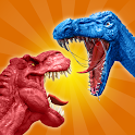 Icon Merge Dinosaurs Battle Fight