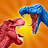 Merge Dinosaurs Battle Fight icon