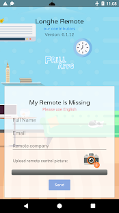 Remote Control For Longhe Air Conditioner - náhled